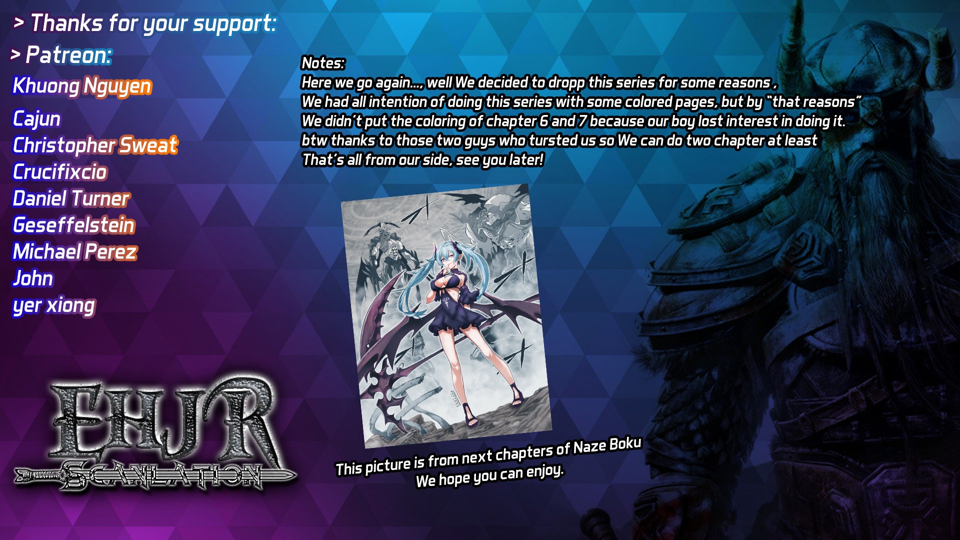 Our War that Ends the World, or Perhaps the Crusade that Starts it Anew Chapter 7 page 26 - Chapter 7: Between Duty And Emotion II
