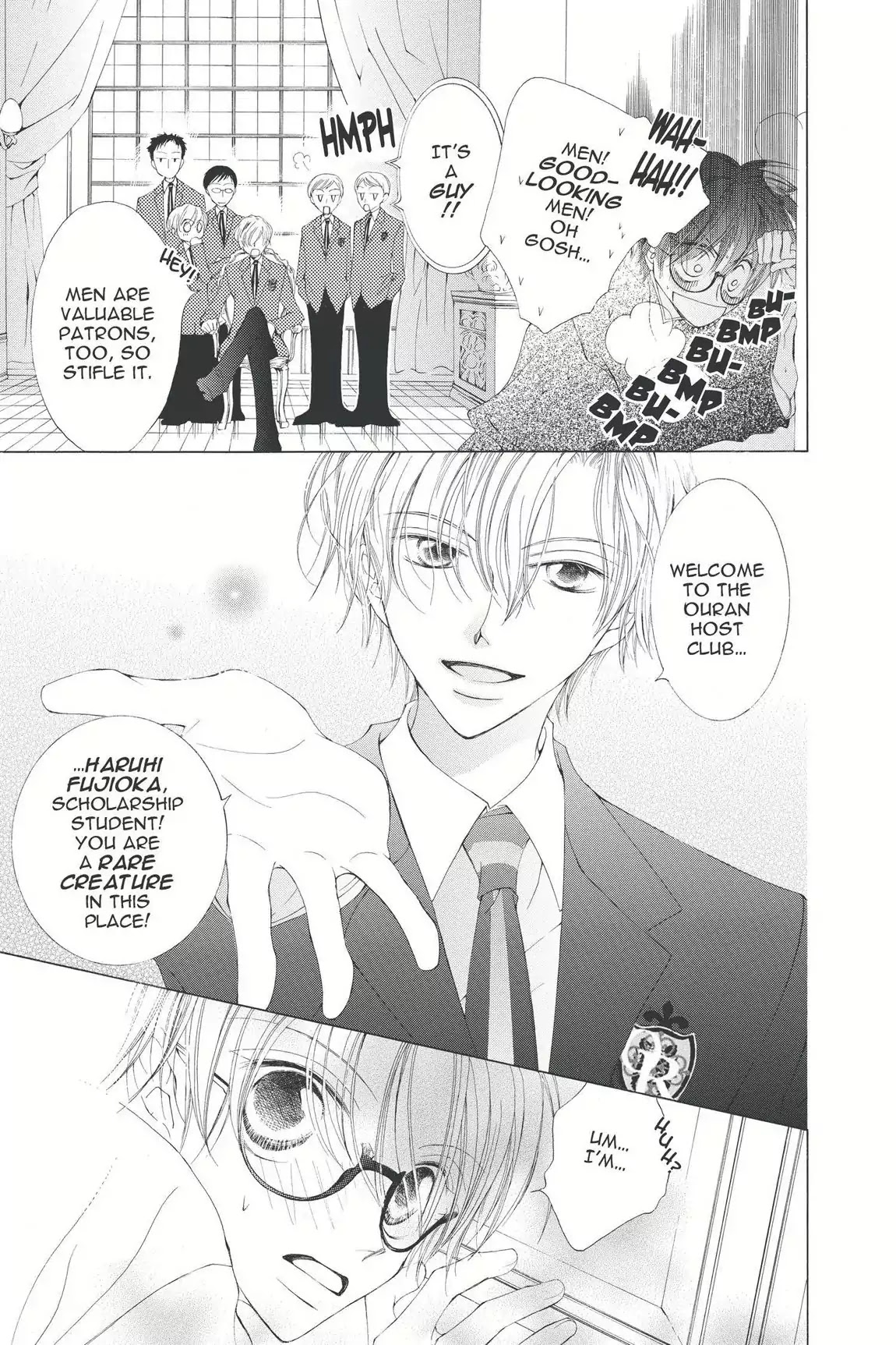 Ouran High School Host Club Chapter 1 page 8 - Chapter 1: Vol.1 Episode 1