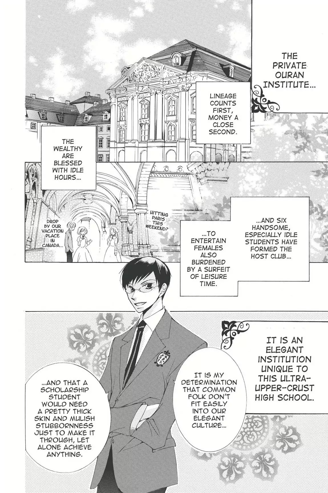 Ouran High School Host Club Chapter 1 page 9 - Chapter 1: Vol.1 Episode 1