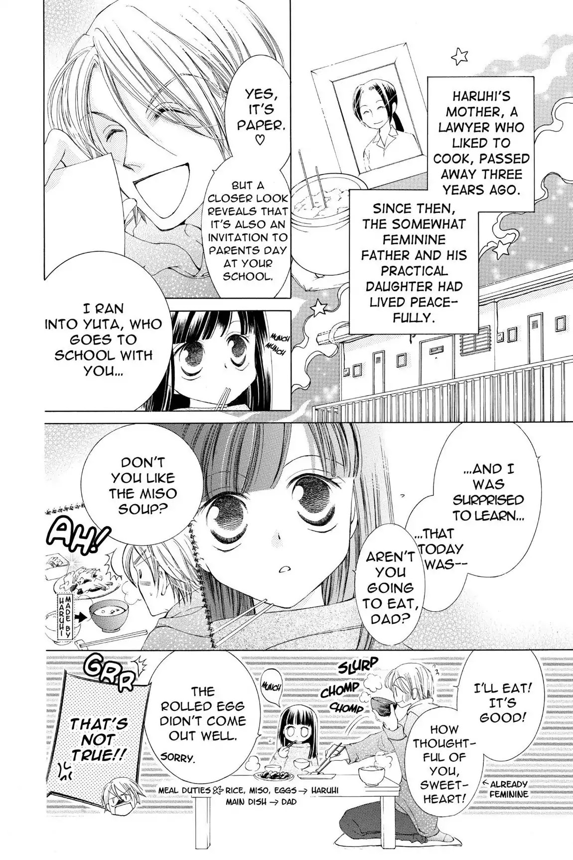 Ouran High School Host Club Chapter 12.5 page 2 - Vol.3 Extra Episode: Daily Life in the Fujioka Family