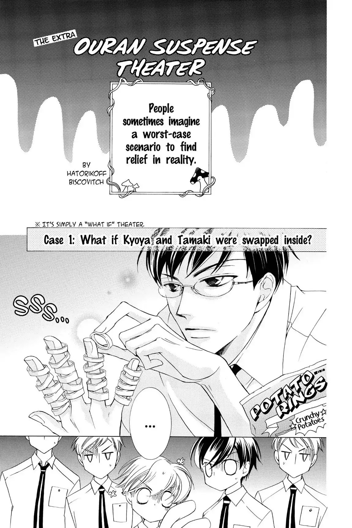 Ouran High School Host Club Chapter 16.6 page 1 - Vol.4 Extra Episode: Ouran Suspense Theater