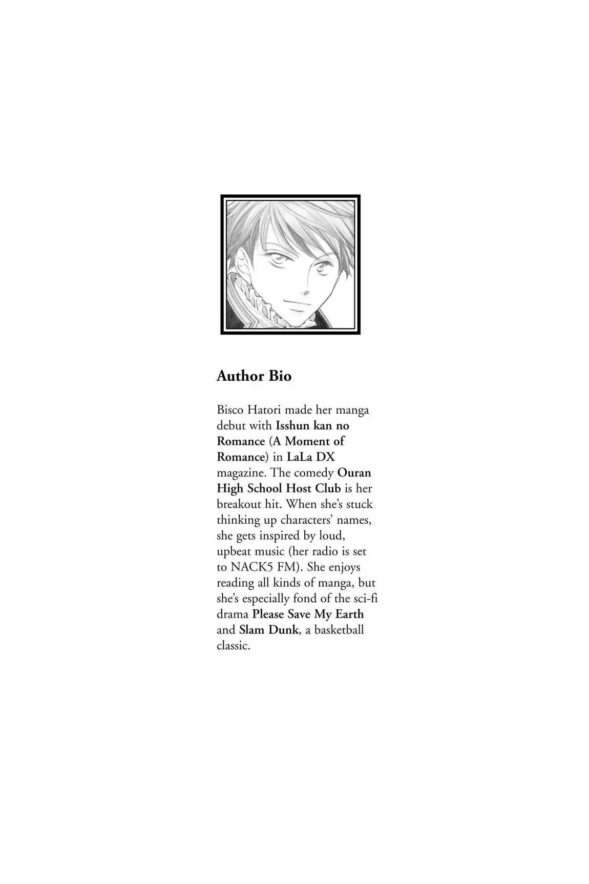 Ouran High School Host Club Chapter 16.9 page 7 - Vol.4 Letters