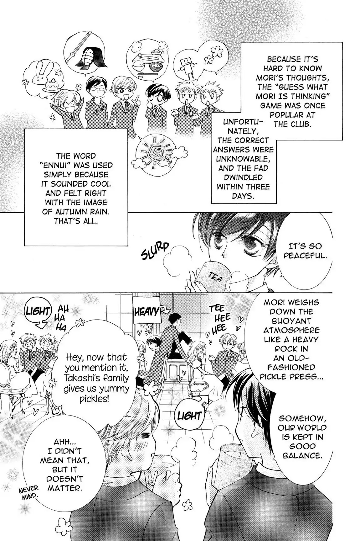 Ouran High School Host Club Chapter 21.5 page 3 - Vol.5 Extra Episode: Mori's Secret