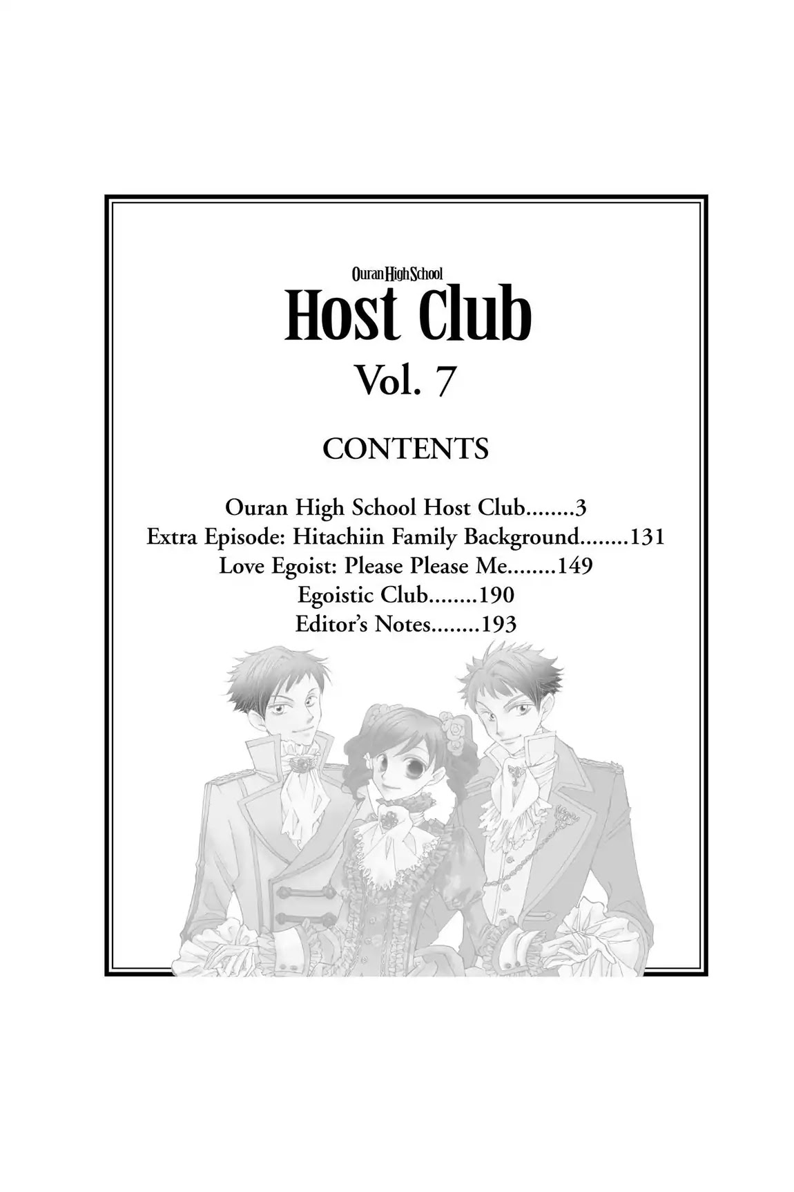 Ouran High School Host Club Chapter 28 page 3 - Chapter 28: Vol.7 Episode 28