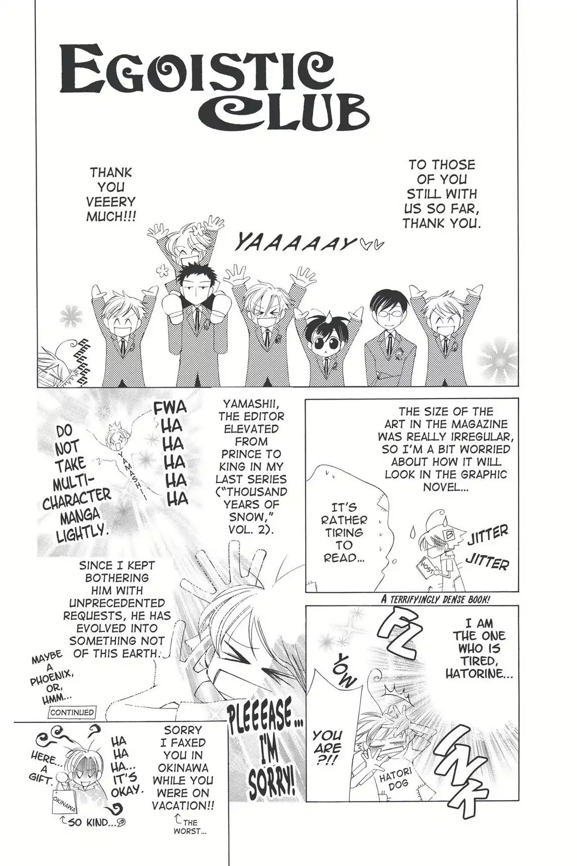 Ouran High School Host Club Chapter 3.6 page 1 - Vol.1 Egoistic Club