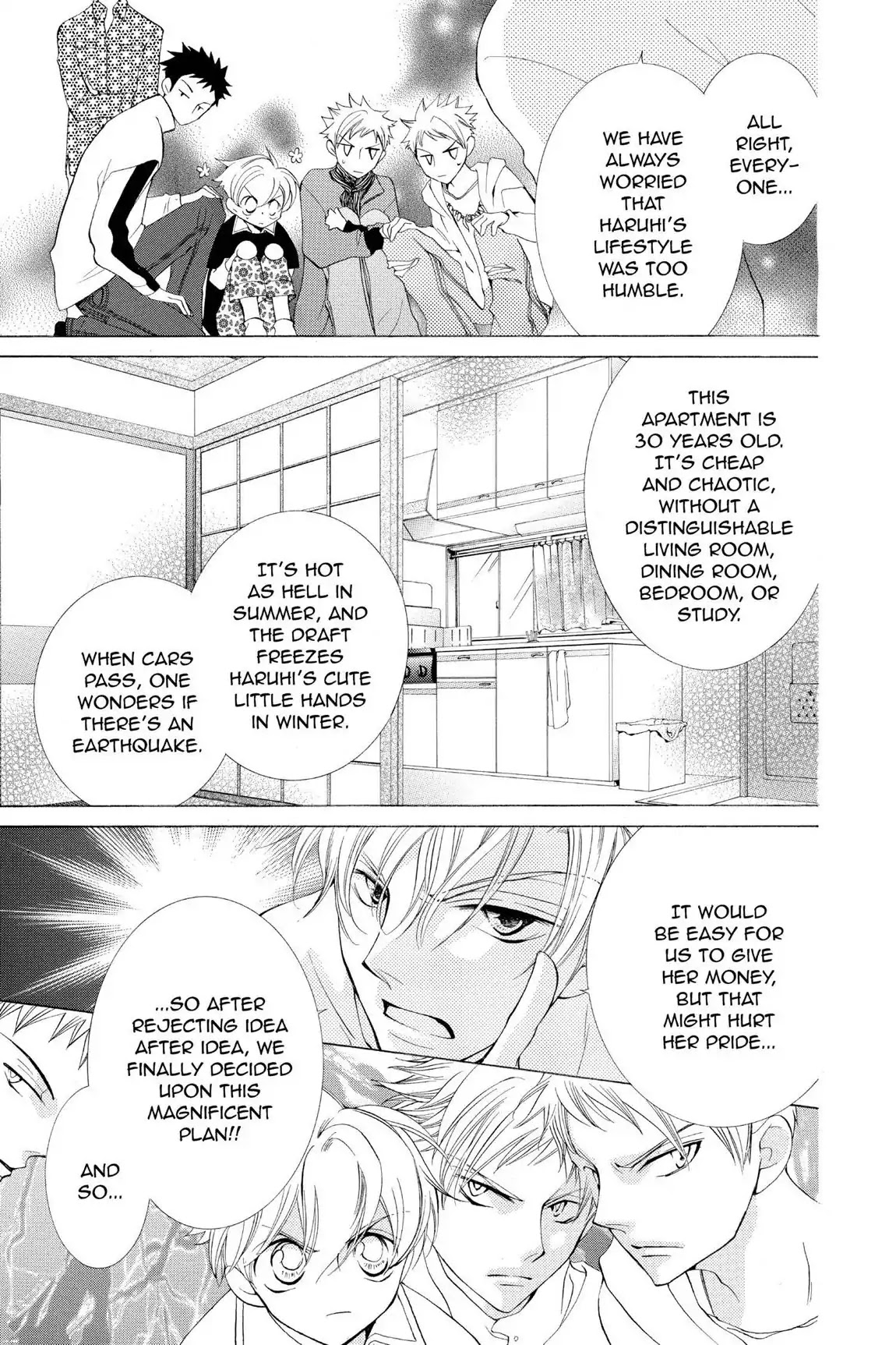 Ouran High School Host Club Chapter 40.5 page 7 - Vol.9 Extra Episode: The Host Club's Operation for Modest Happiness