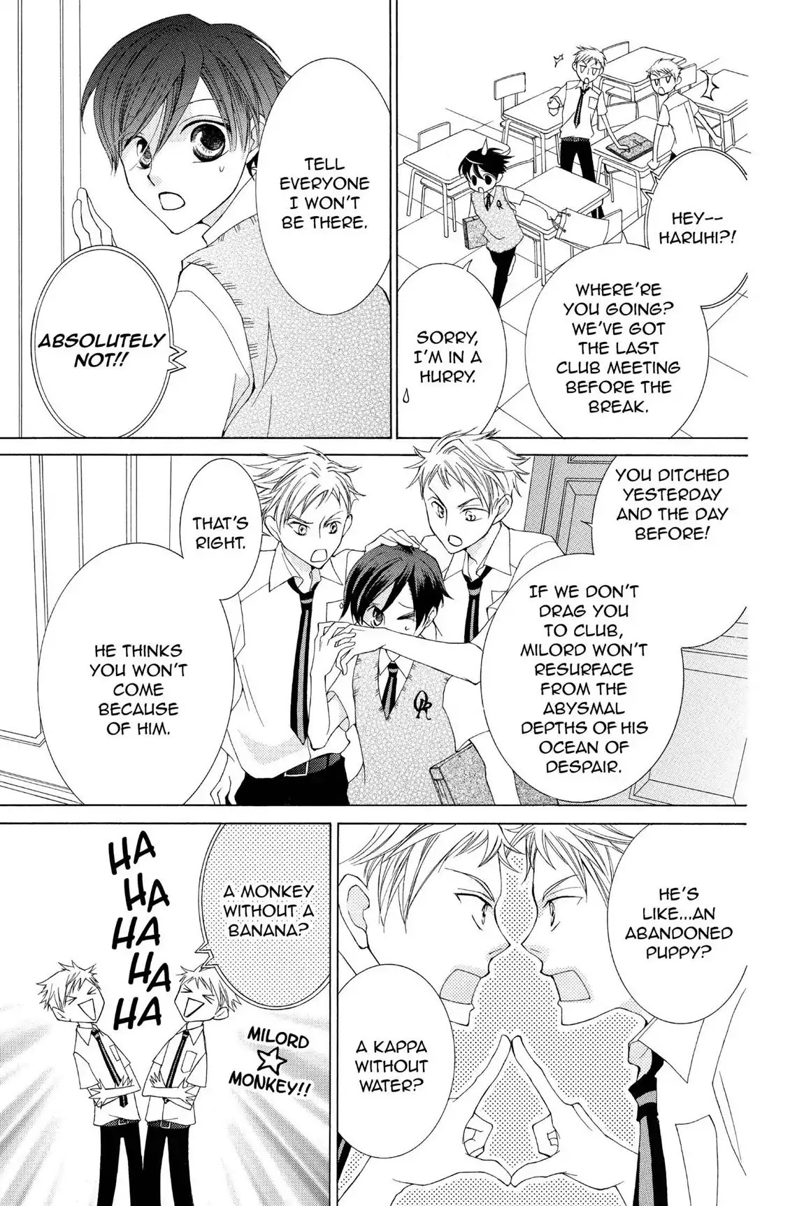 Ouran High School Host Club Chapter 42 page 7 - Chapter 42: Vol.10 Episode 42