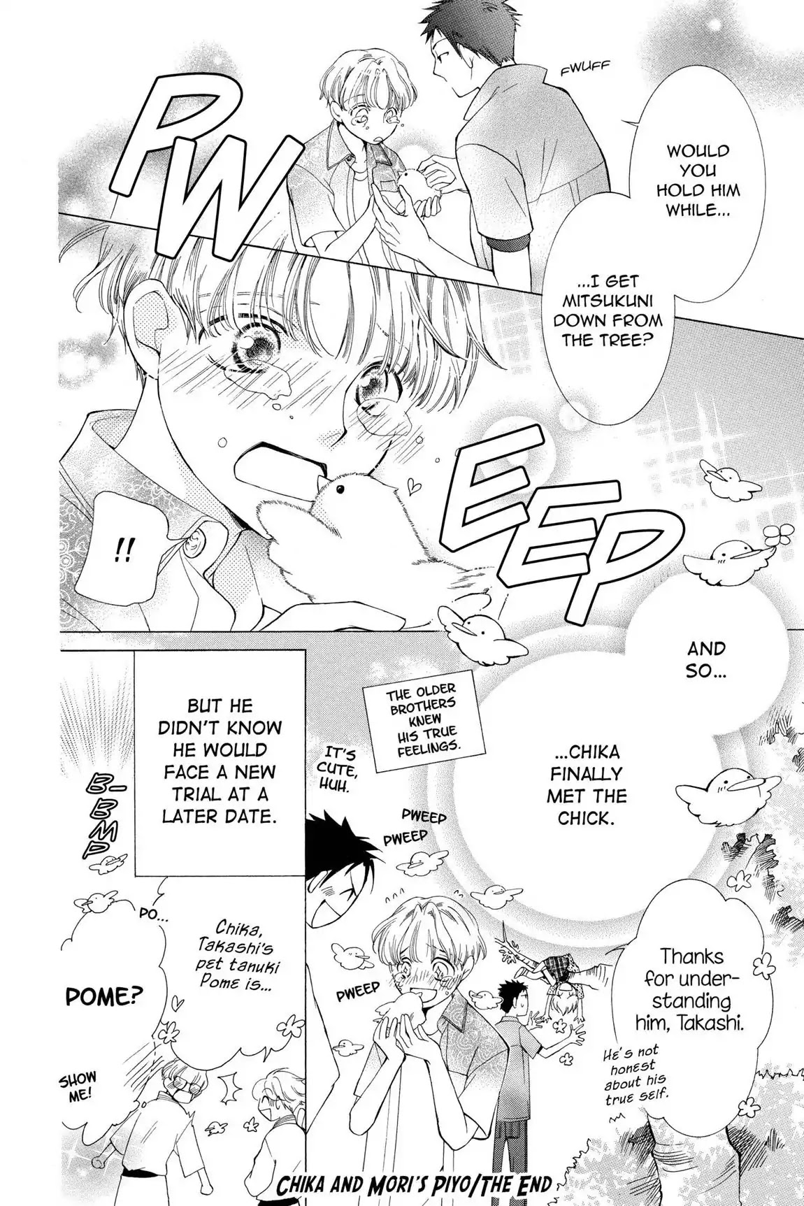 Ouran High School Host Club Chapter 51.5 page 10 - Vol.11 Chika and Mori's Piyo