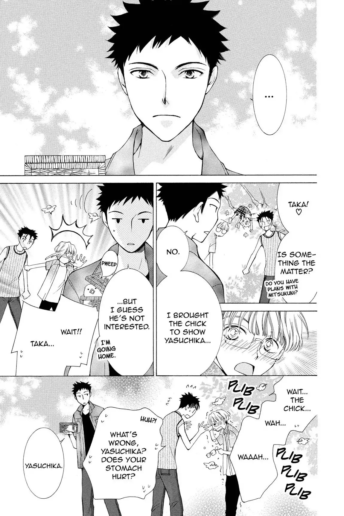 Ouran High School Host Club Chapter 51.5 page 9 - Vol.11 Chika and Mori's Piyo