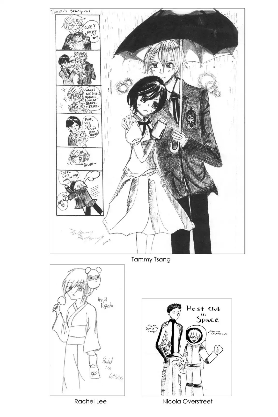 Ouran High School Host Club Chapter 51.7 page 10 - Vol.11 Editor's Notes