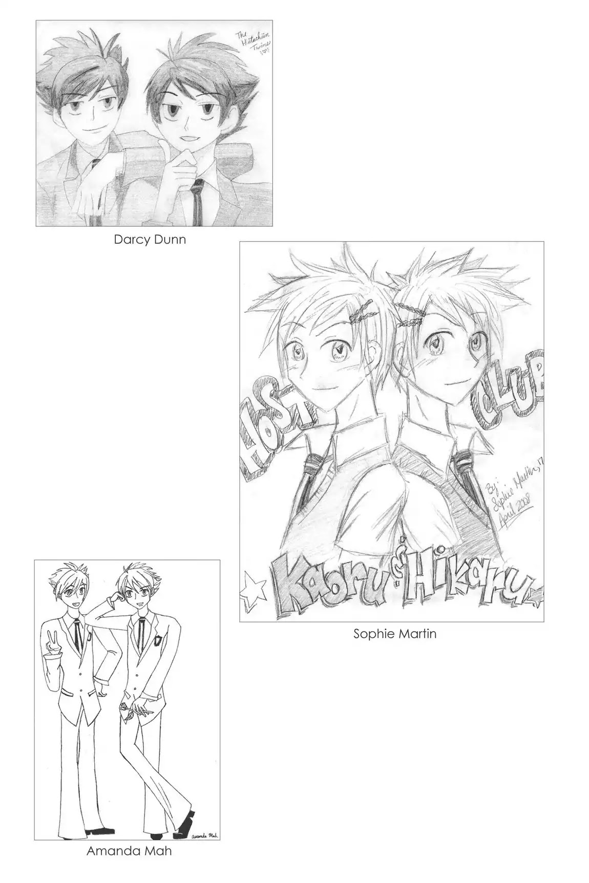 Ouran High School Host Club Chapter 51.7 page 9 - Vol.11 Editor's Notes