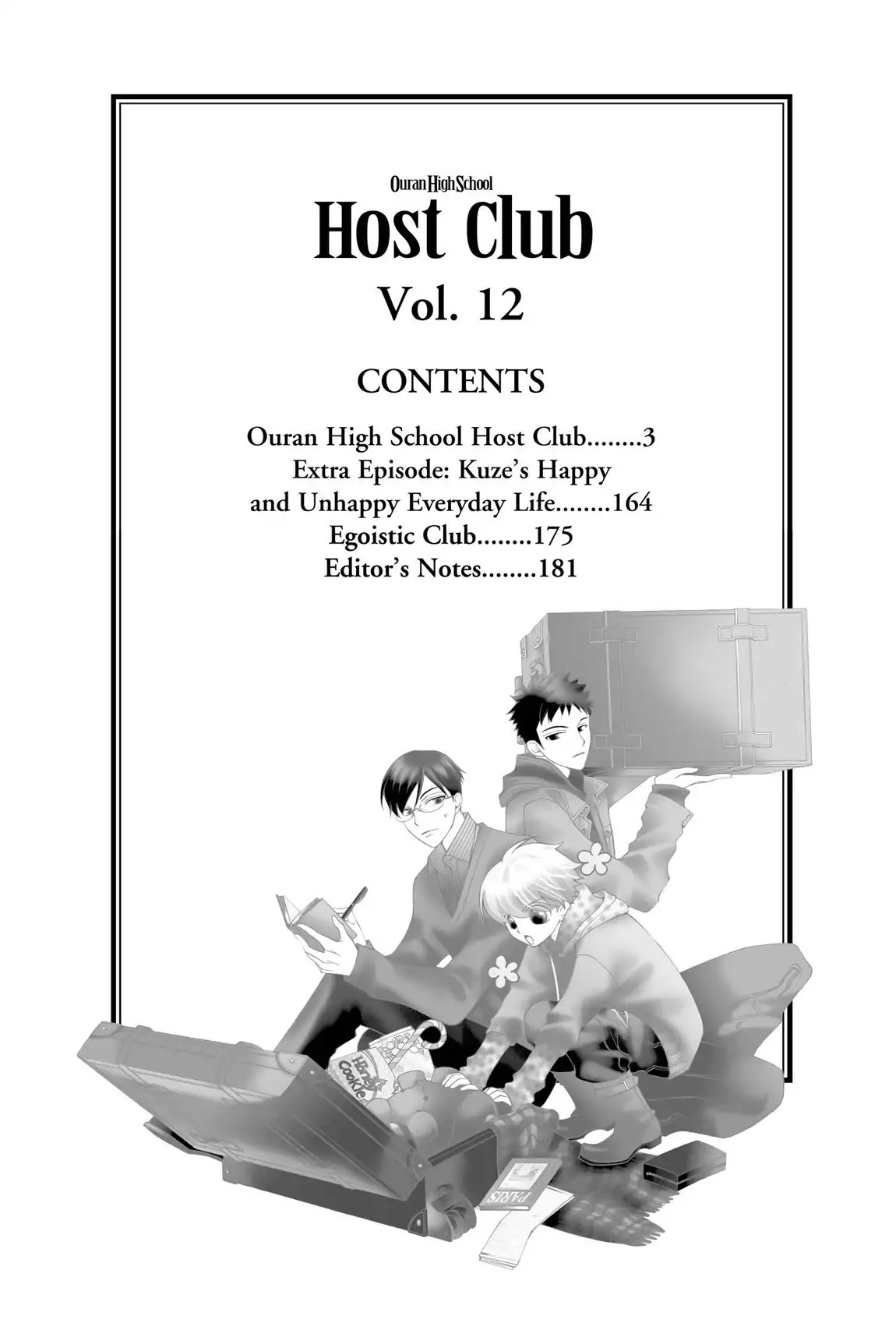 Ouran High School Host Club Chapter 52 page 3 - Chapter 52: Vol.12 Episode 52
