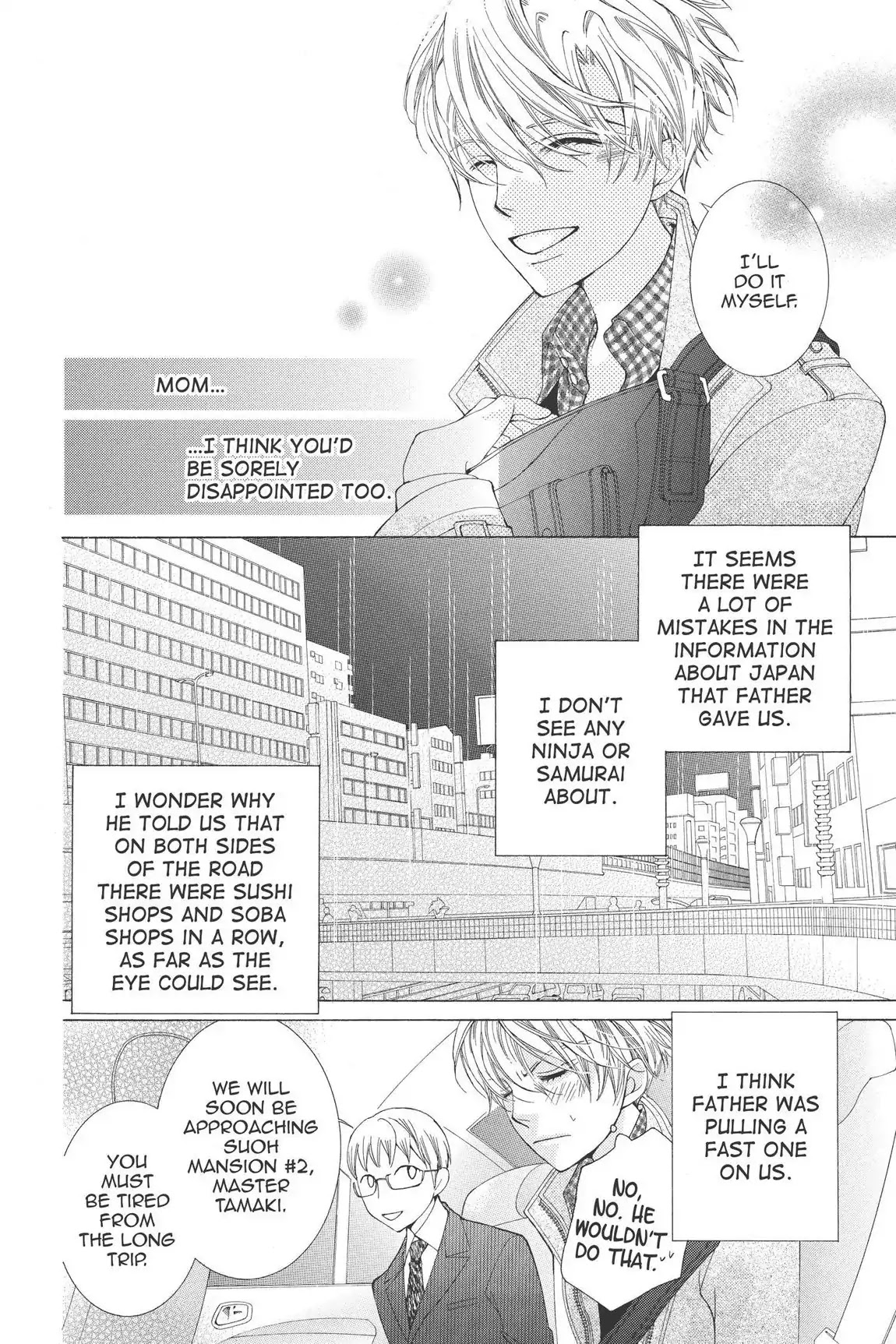 Ouran High School Host Club Chapter 61.5 page 4 - Vol.13 Extra Episode: The Very First Day