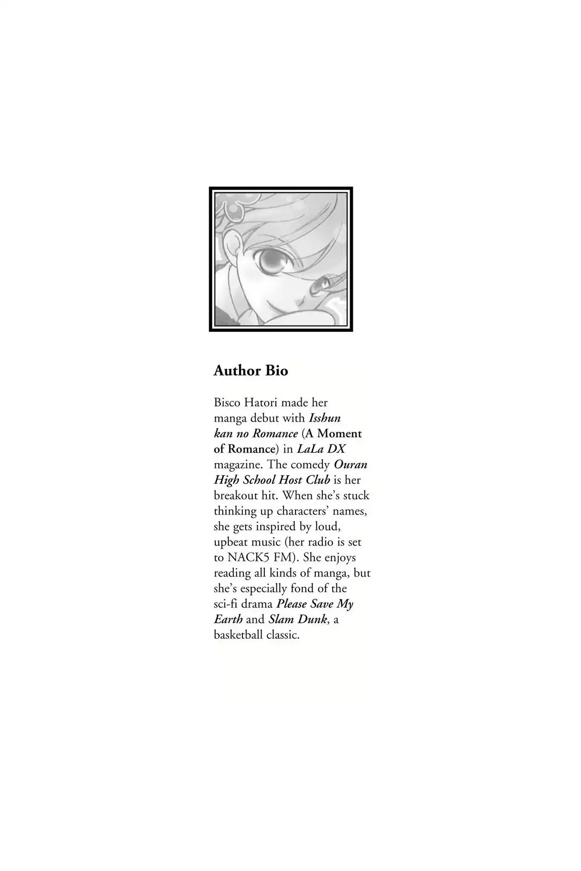 Ouran High School Host Club Chapter 61.7 page 2 - Vol.13 Editor's Notes