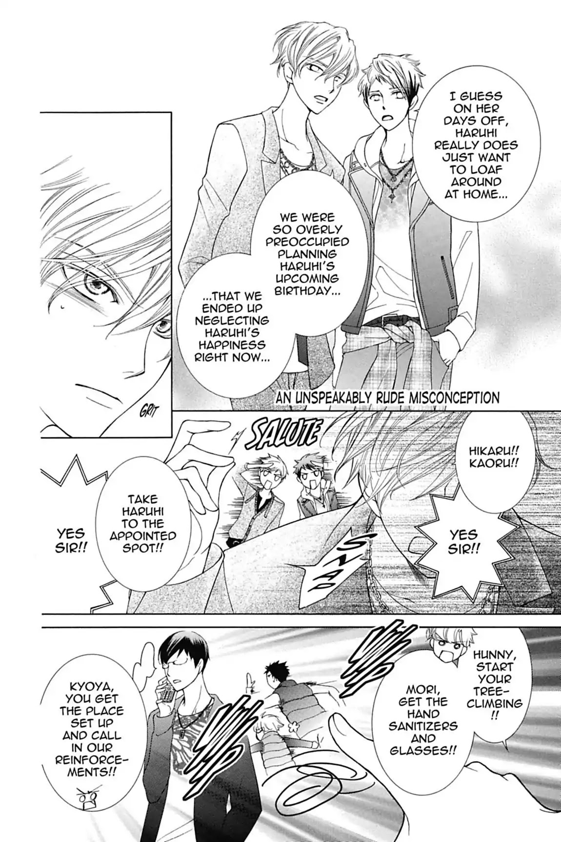 Ouran High School Host Club Chapter 70 page 22 - Chapter 70: Vol.15 Episode 70