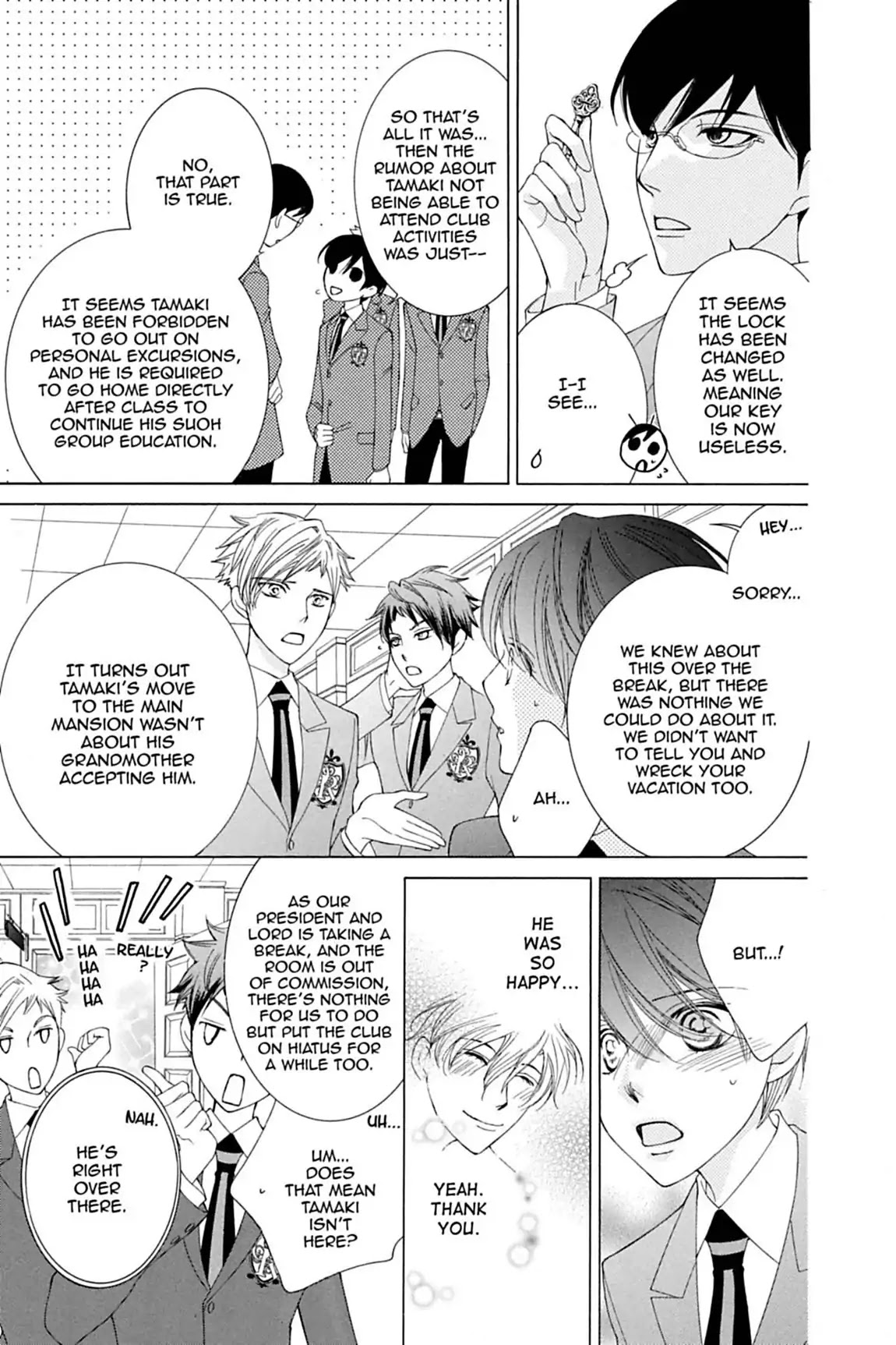 Ouran High School Host Club Chapter 74 page 17 - Chapter 74: Vol.16 Episode 74