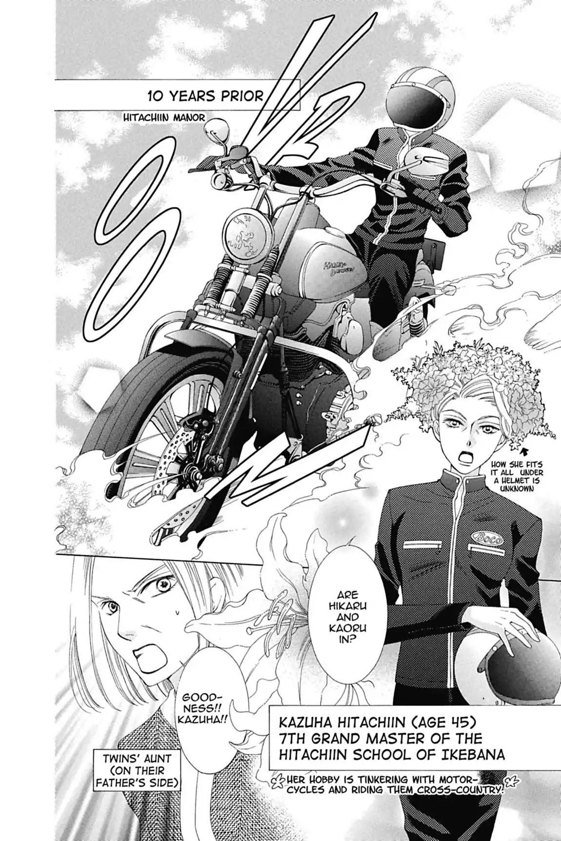 Ouran High School Host Club Chapter 75.6 page 4 - Vol.16 Extra Episode: The Hitachiin Family Precept