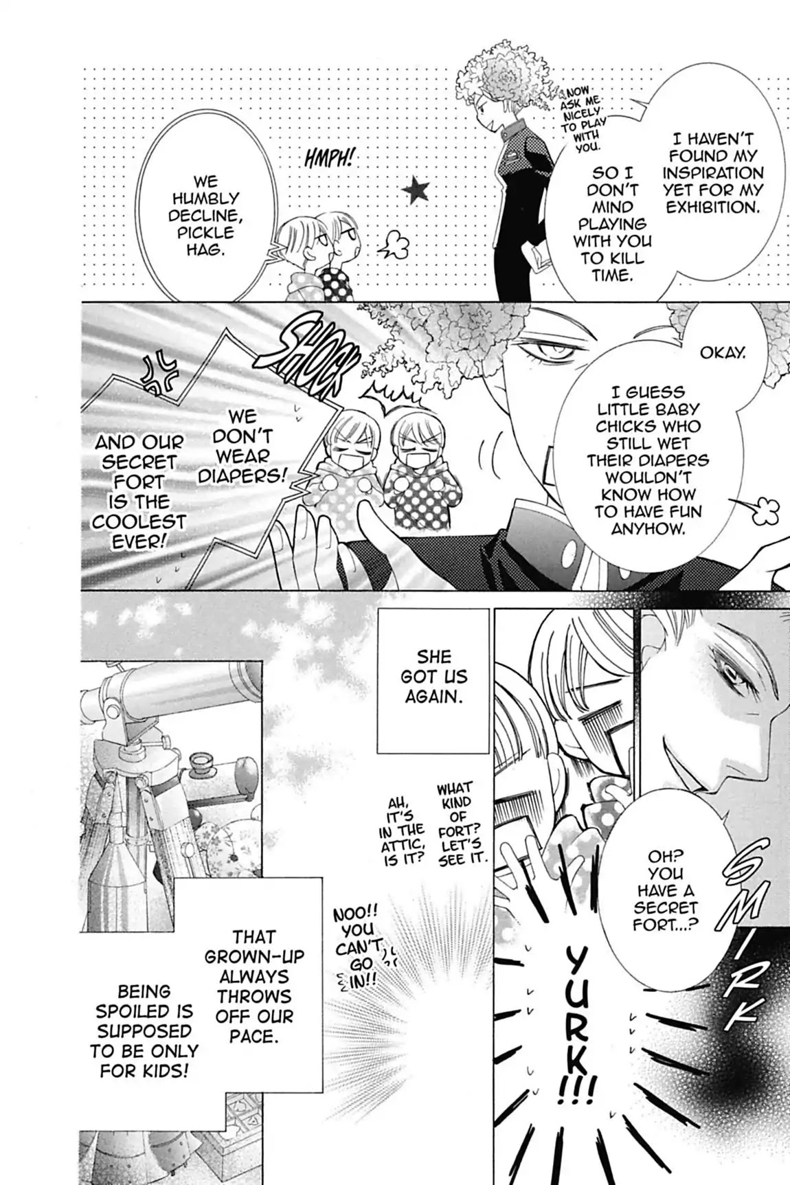 Ouran High School Host Club Chapter 75.6 page 8 - Vol.16 Extra Episode: The Hitachiin Family Precept