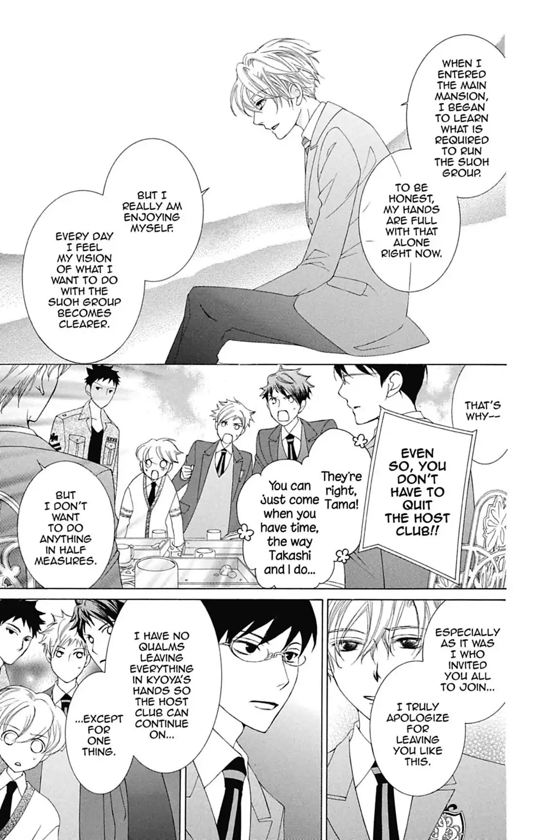 Ouran High School Host Club Chapter 75 page 10 - Chapter 75: Vol.16 Episode 75