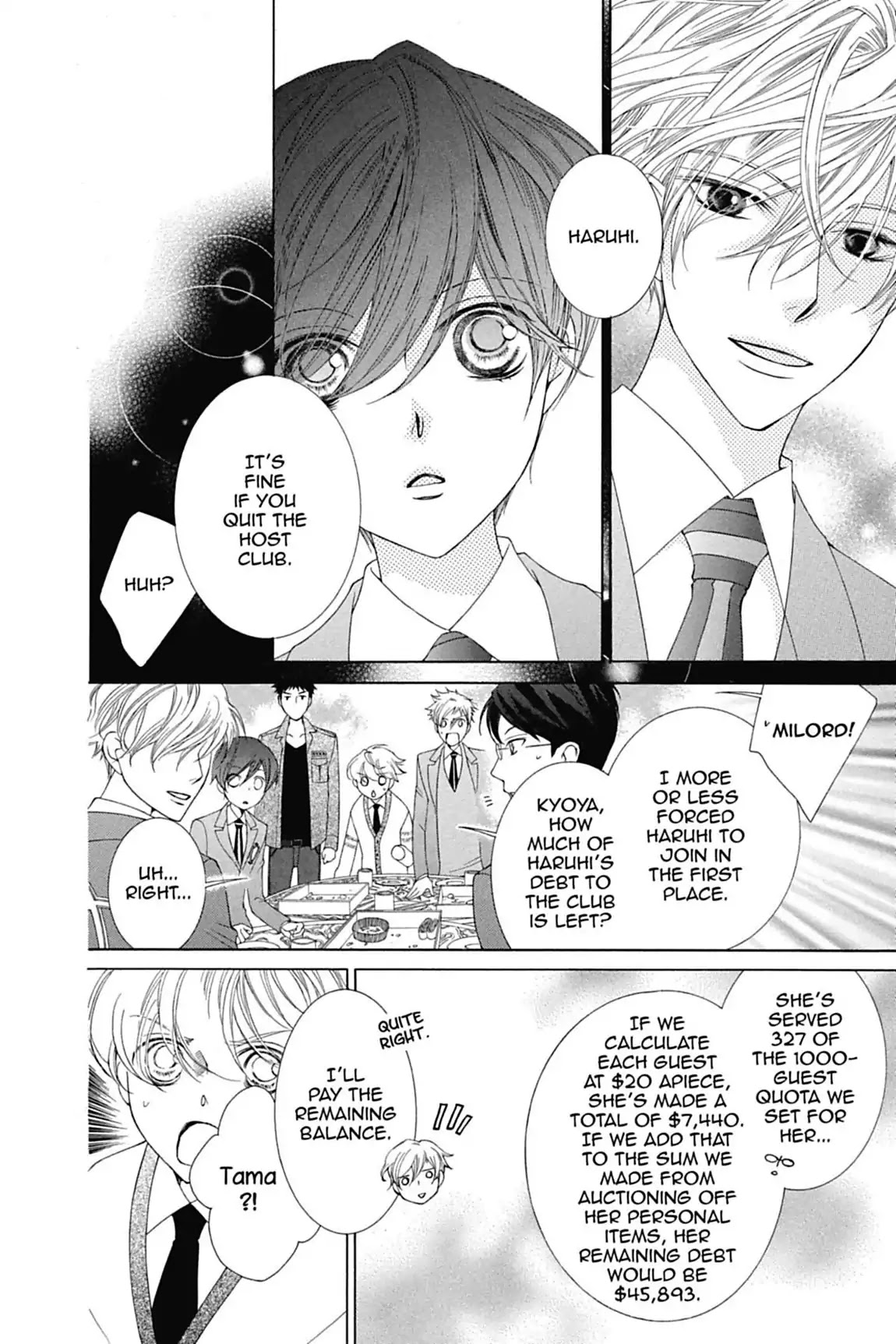 Ouran High School Host Club Chapter 75 page 11 - Chapter 75: Vol.16 Episode 75