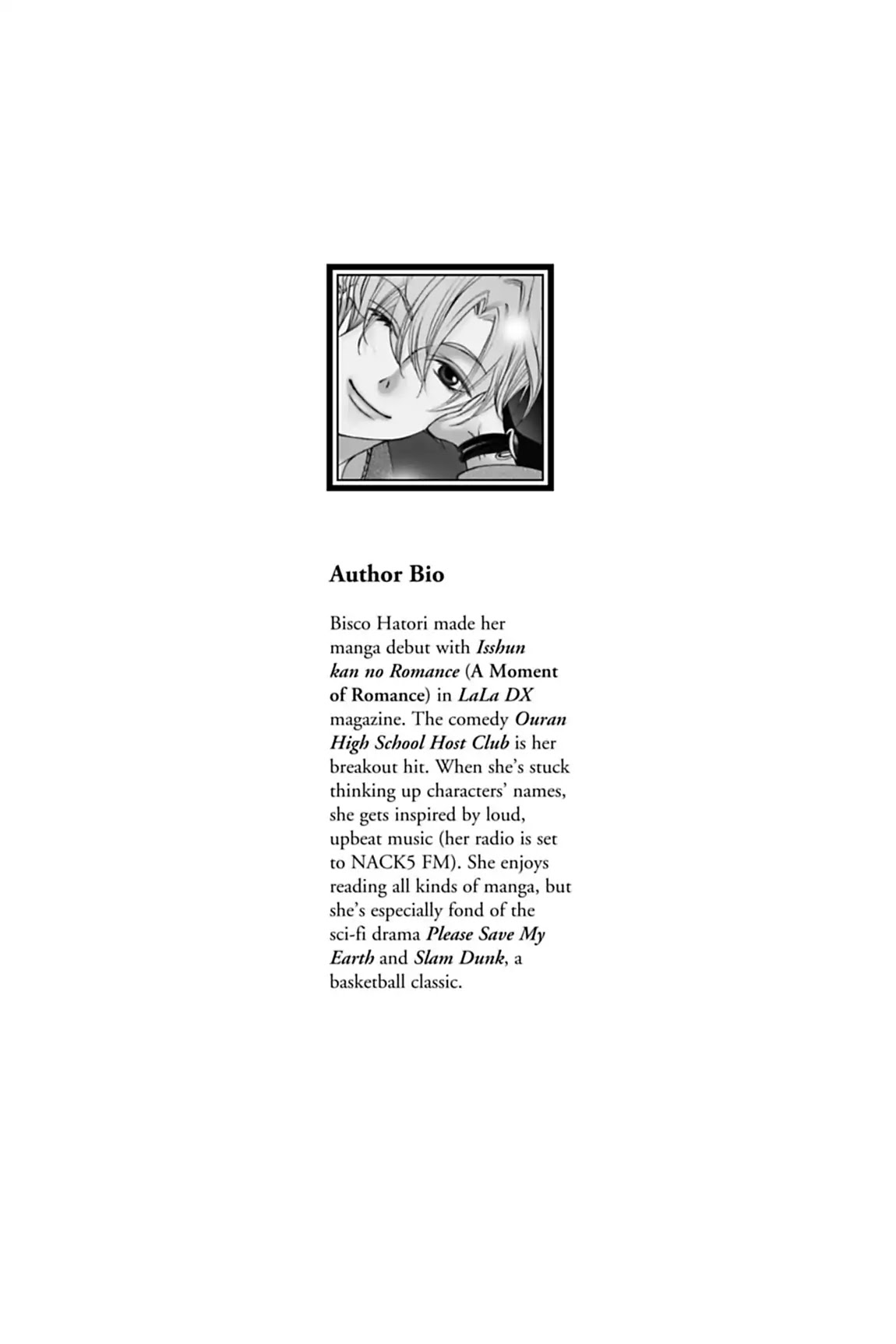 Ouran High School Host Club Chapter 80.6 page 2 - Vol.17 Editor's Notes