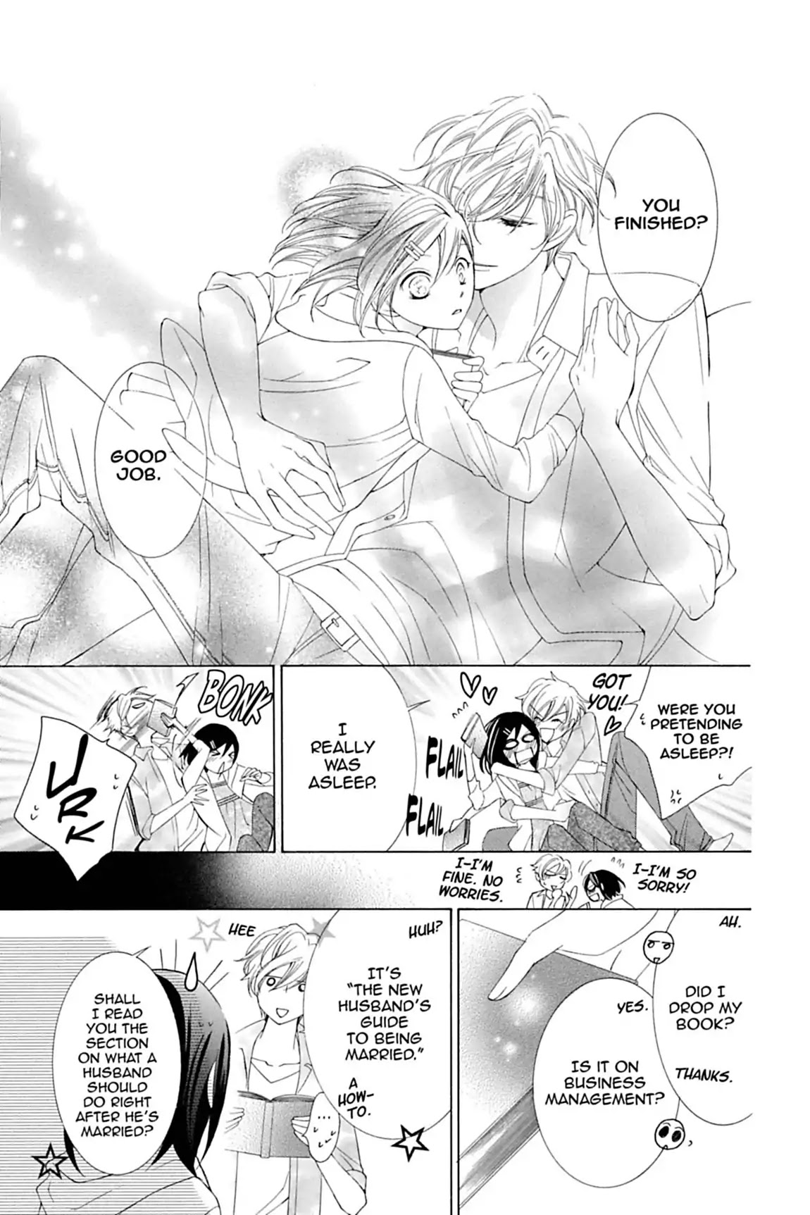Ouran High School Host Club Chapter 83.6 page 5 - Vol.18 Extra Episode: A Brief Peek At Their Future: Tamaki & Haruhi Edition