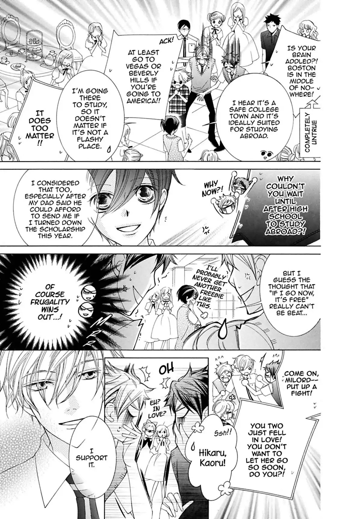 Ouran High School Host Club Chapter 83 page 8 - Vol.18 Final Episode