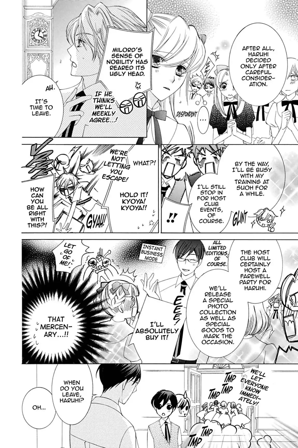 Ouran High School Host Club Chapter 83 page 9 - Vol.18 Final Episode