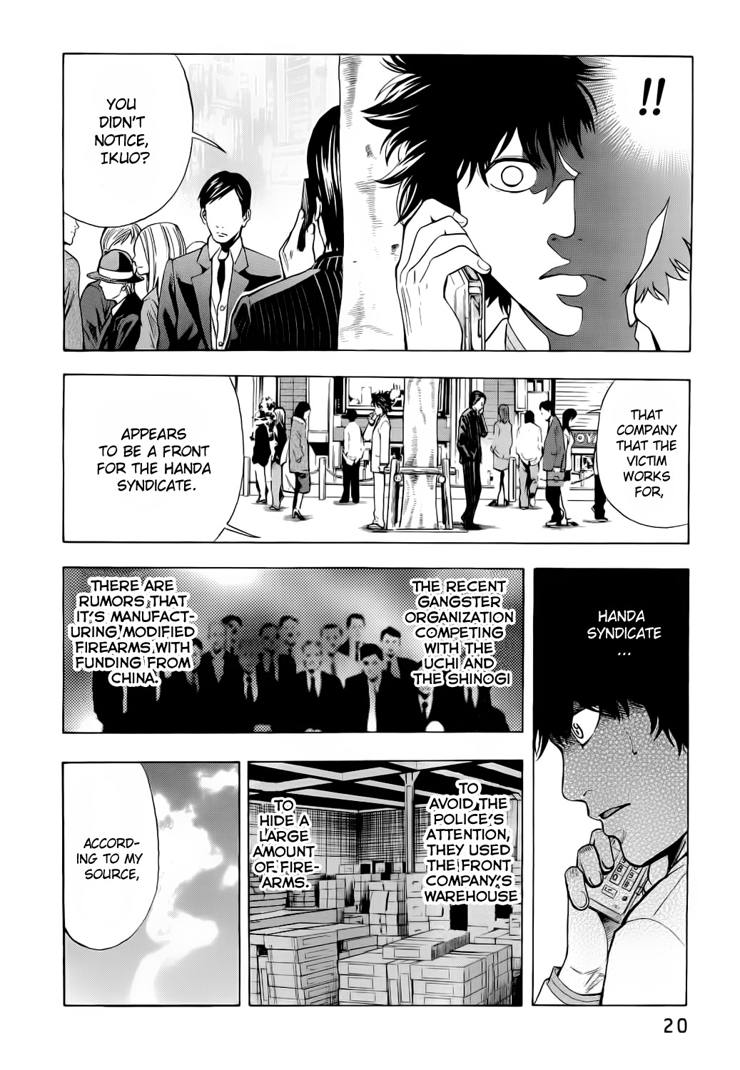 Ouroboros Chapter 1 page 20 - Chapter 1 : Ryou The Dragon