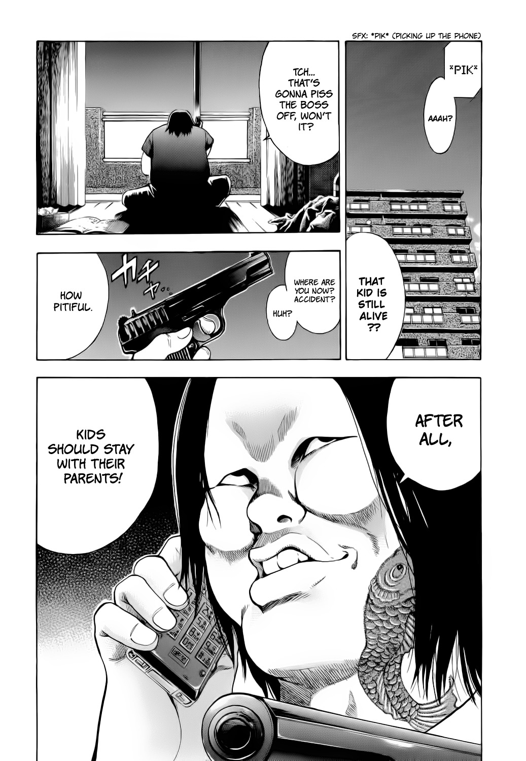 Ouroboros Chapter 1 page 34 - Chapter 1 : Ryou The Dragon