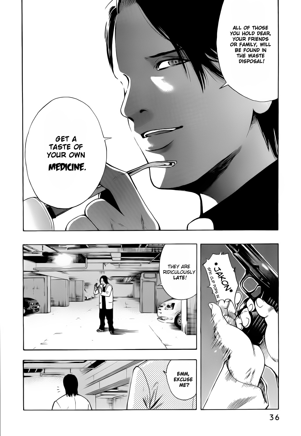 Ouroboros Chapter 1 page 36 - Chapter 1 : Ryou The Dragon
