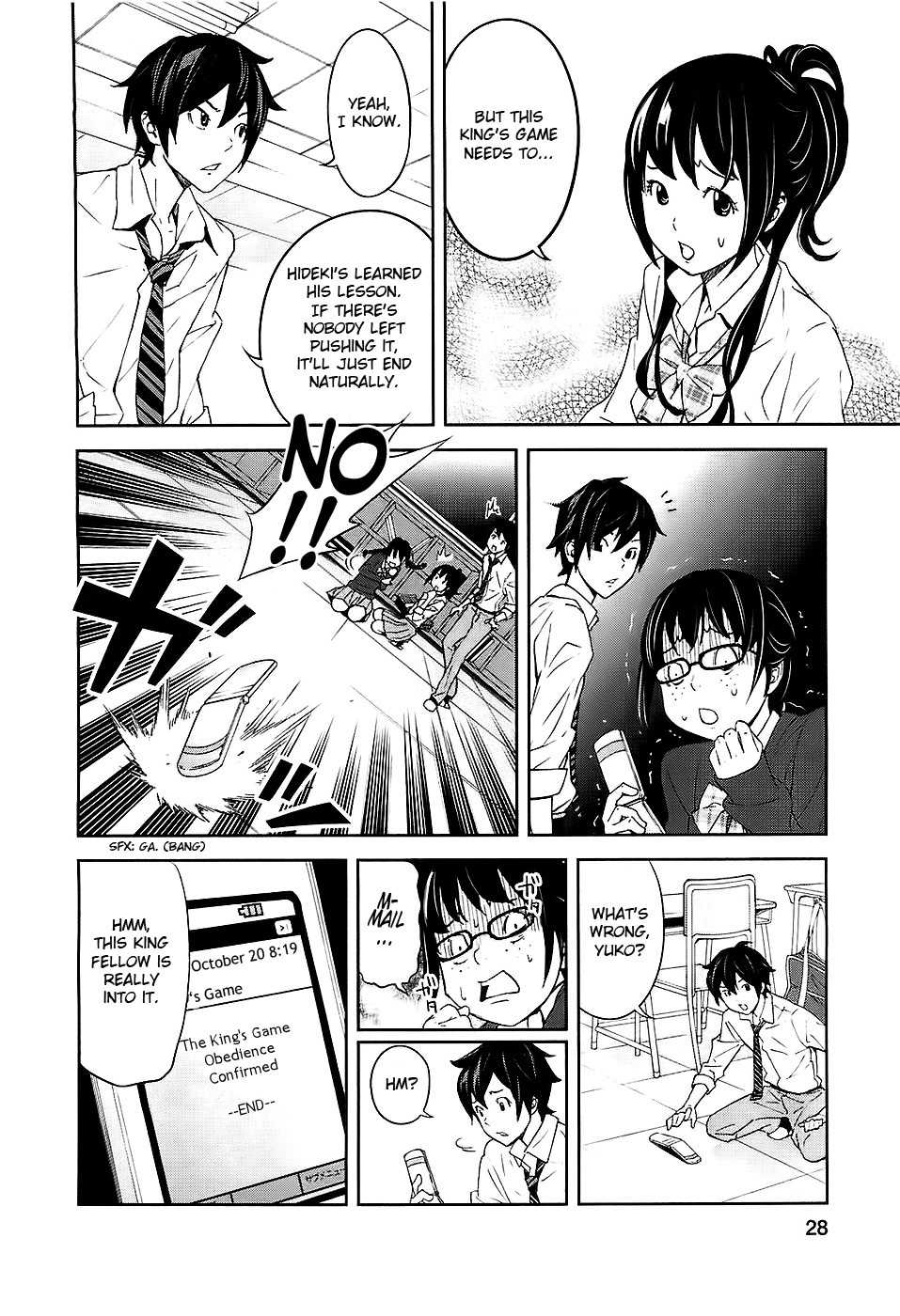Ousama Game (RENDA Hitori) Chapter 1 page 31 - Chapter 1