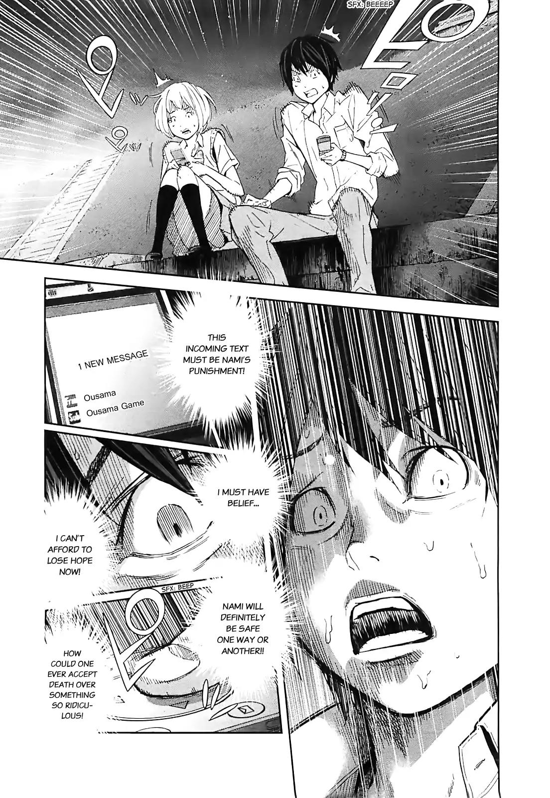Ousama Game Chapter 11 page 23 - Chapter 11