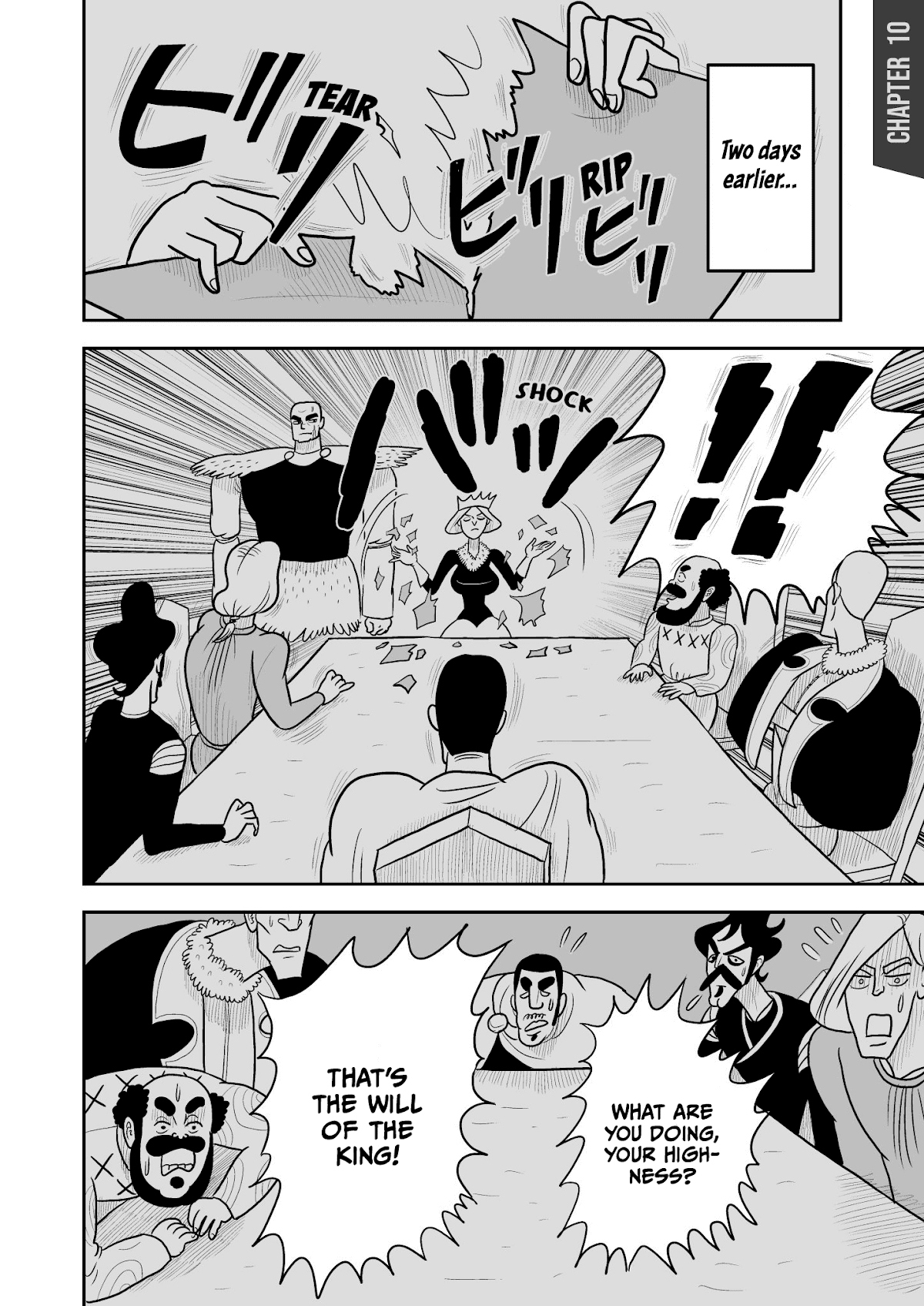 Ousama Ranking Chapter 10 page 1 - Chapter 10