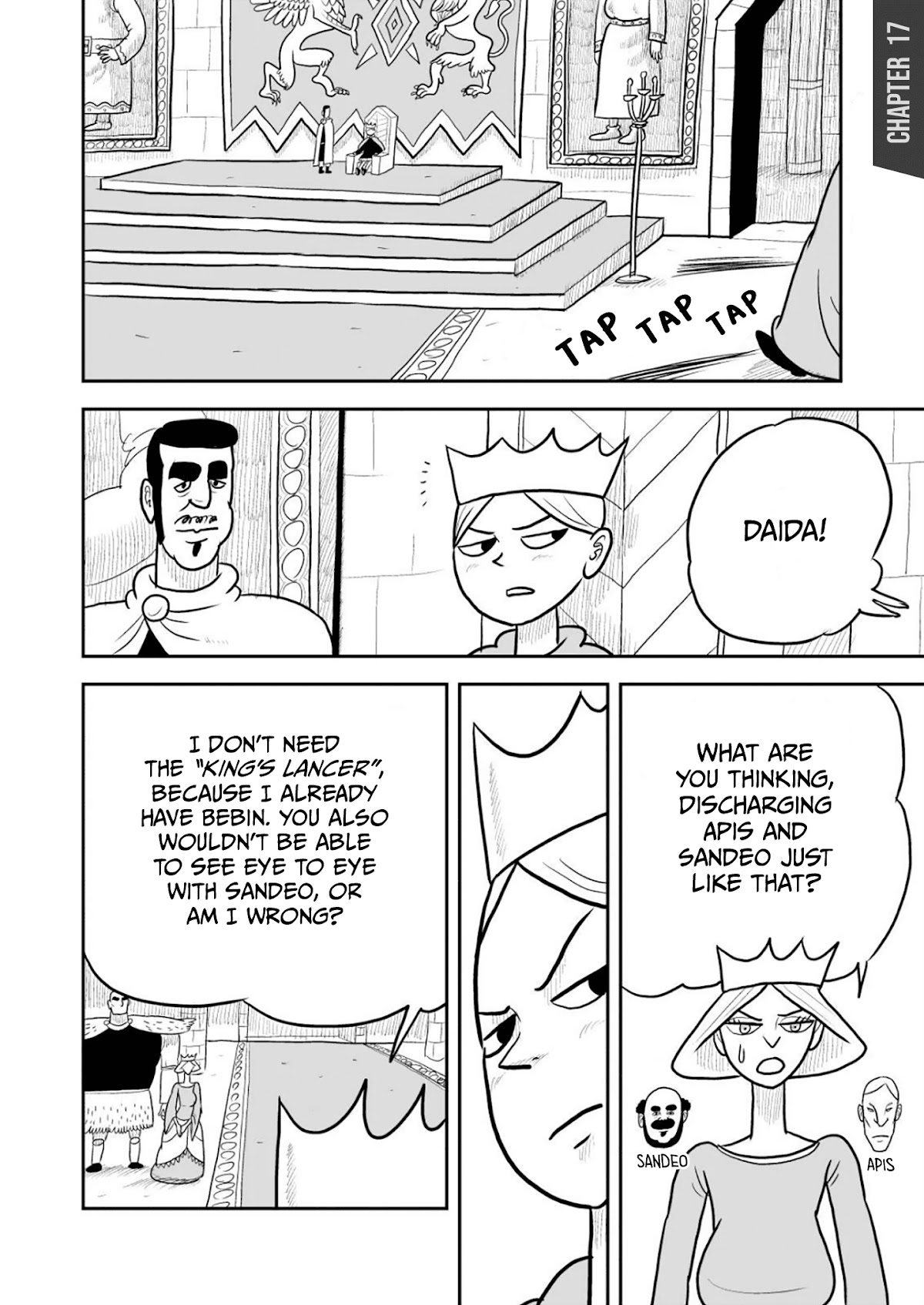 Ousama Ranking Chapter 17 page 1 - Chapter 17