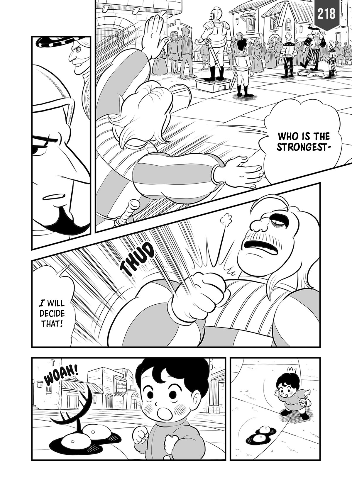 Ousama Ranking Chapter 218 page 1 - Chapter 218
