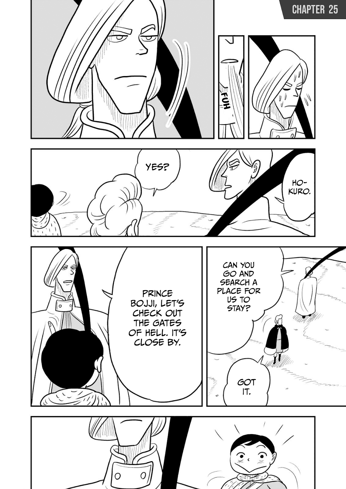 Ousama Ranking Chapter 25 page 1 - Chapter 25
