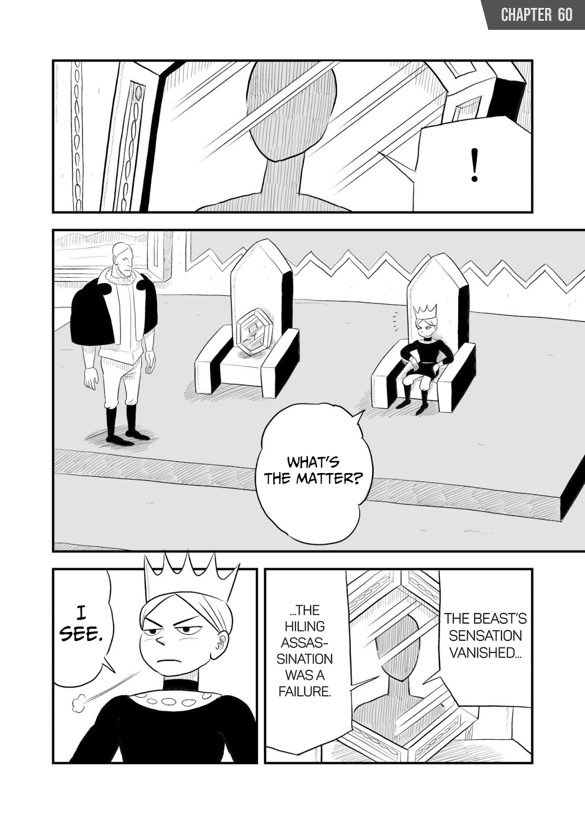 Ousama Ranking Chapter 60 page 1 - Chapter 60