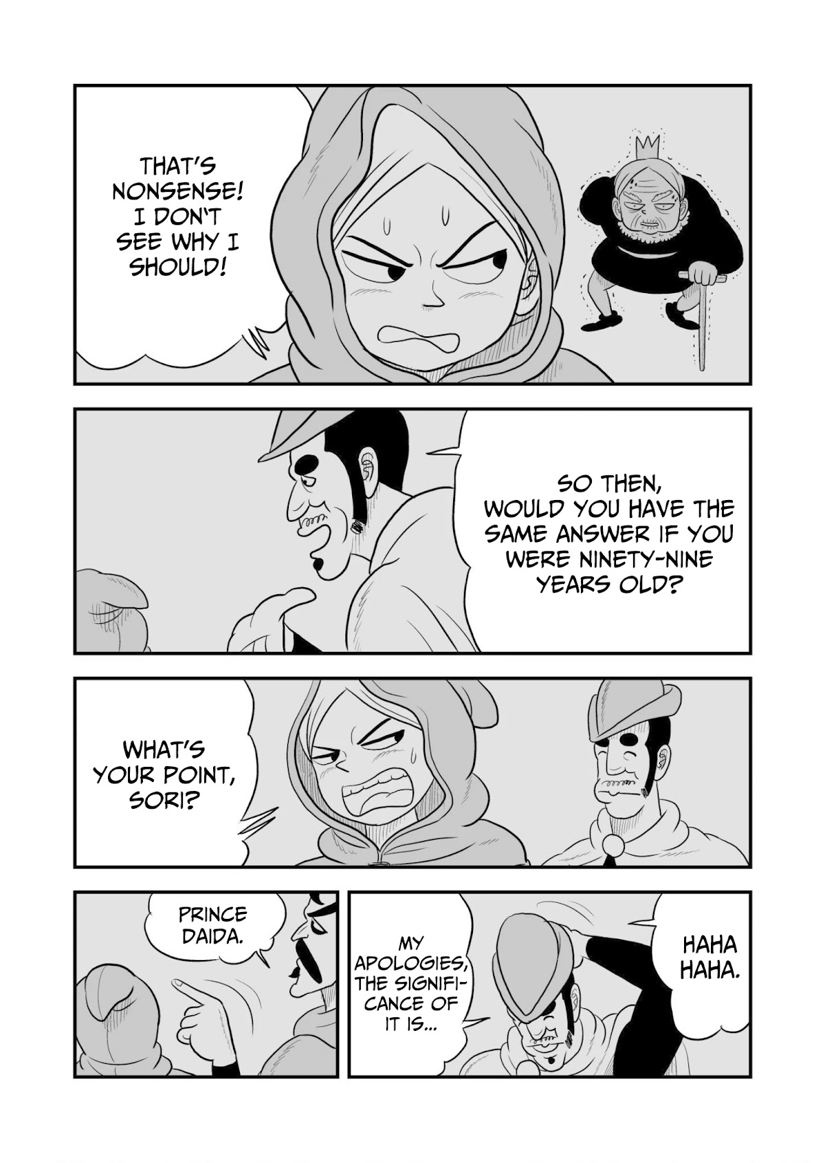 Ousama Ranking Chapter 64 page 8 - Chapter 64