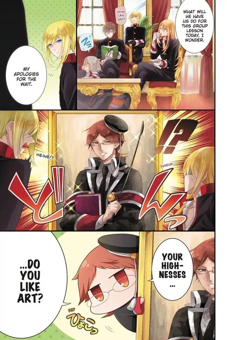 Oushitsu Kyoushi Haine Chapter 19 page 4 - Chapter 19: Princes, Take Up the Brush!