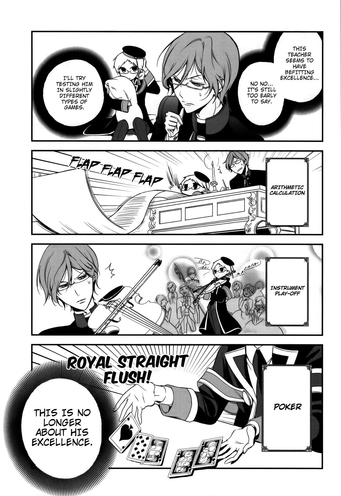 Oushitsu Kyoushi Haine Chapter 3 page 12 - Chapter 3: Prince Interview II