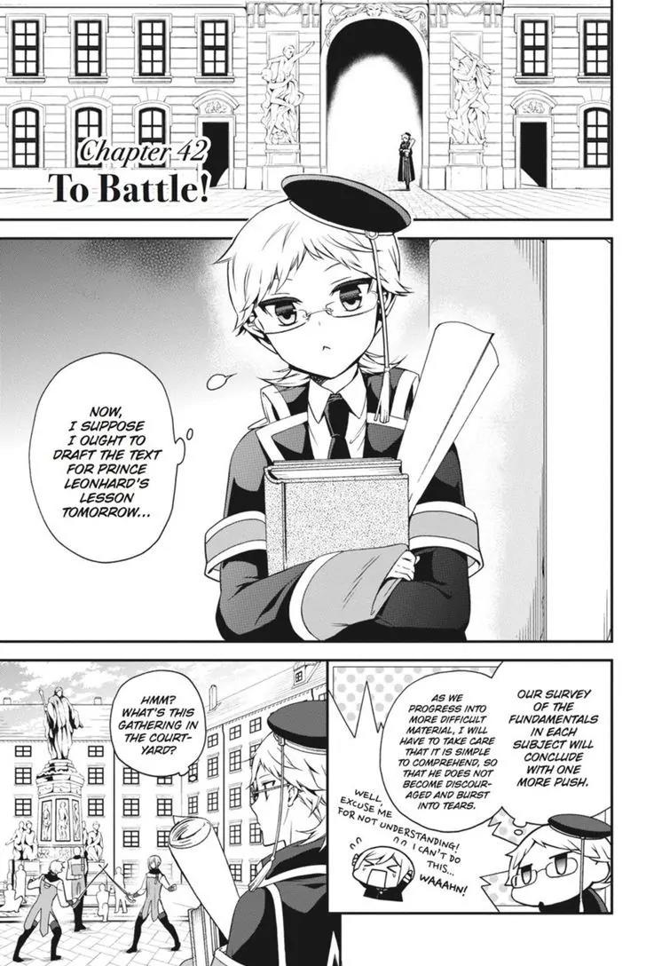 Oushitsu Kyoushi Haine Chapter 42 page 1 - Chapter 42: To Battle!