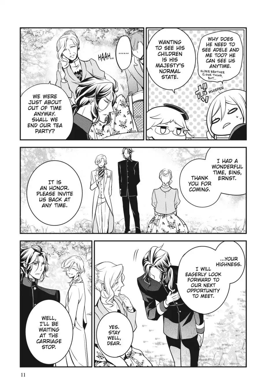 Oushitsu Kyoushi Haine Chapter 54 page 11 - Chapter 54: Potential of the White Lily