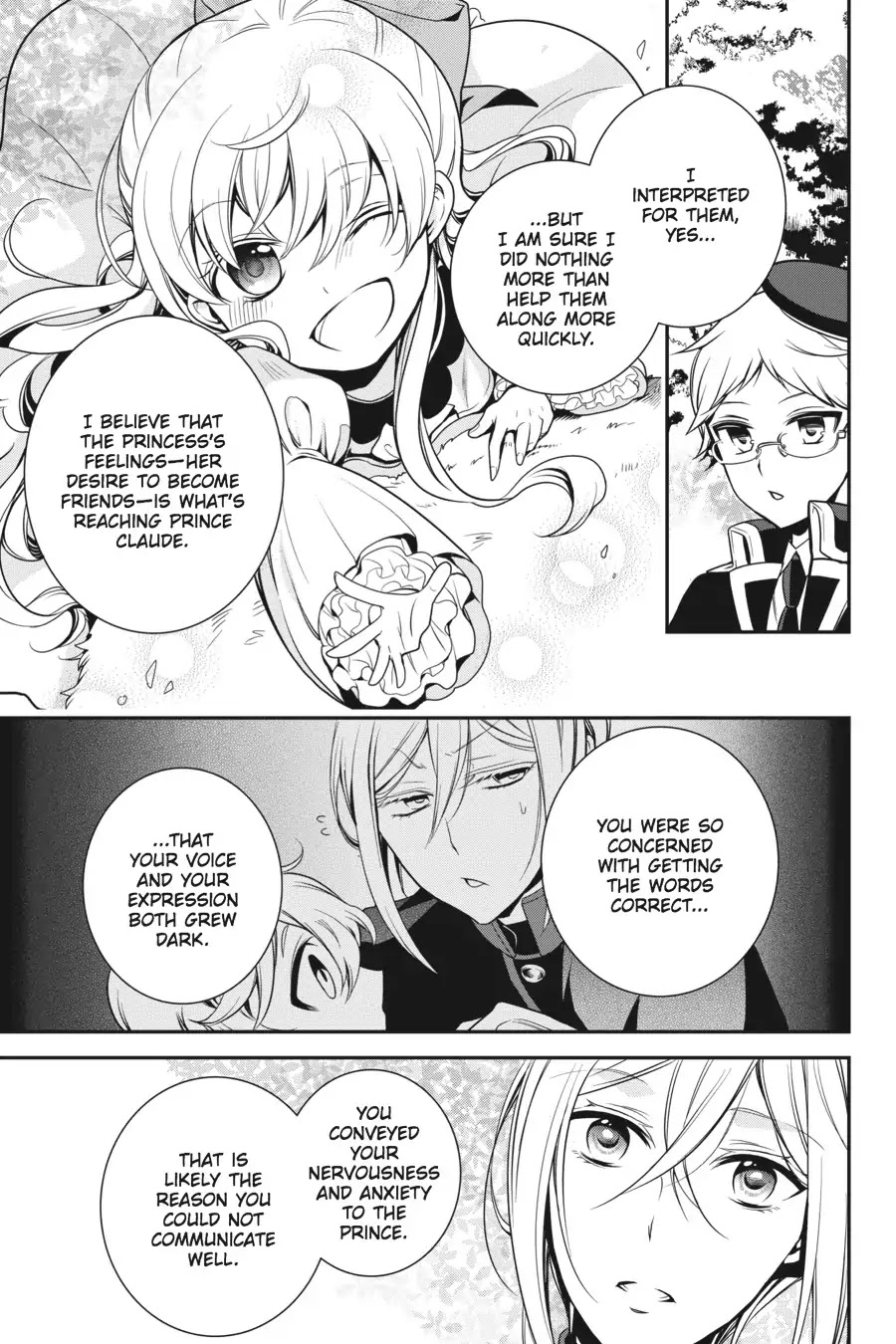 Oushitsu Kyoushi Haine Chapter 61 page 25 - Chapter 61: The World You Wish To Convey