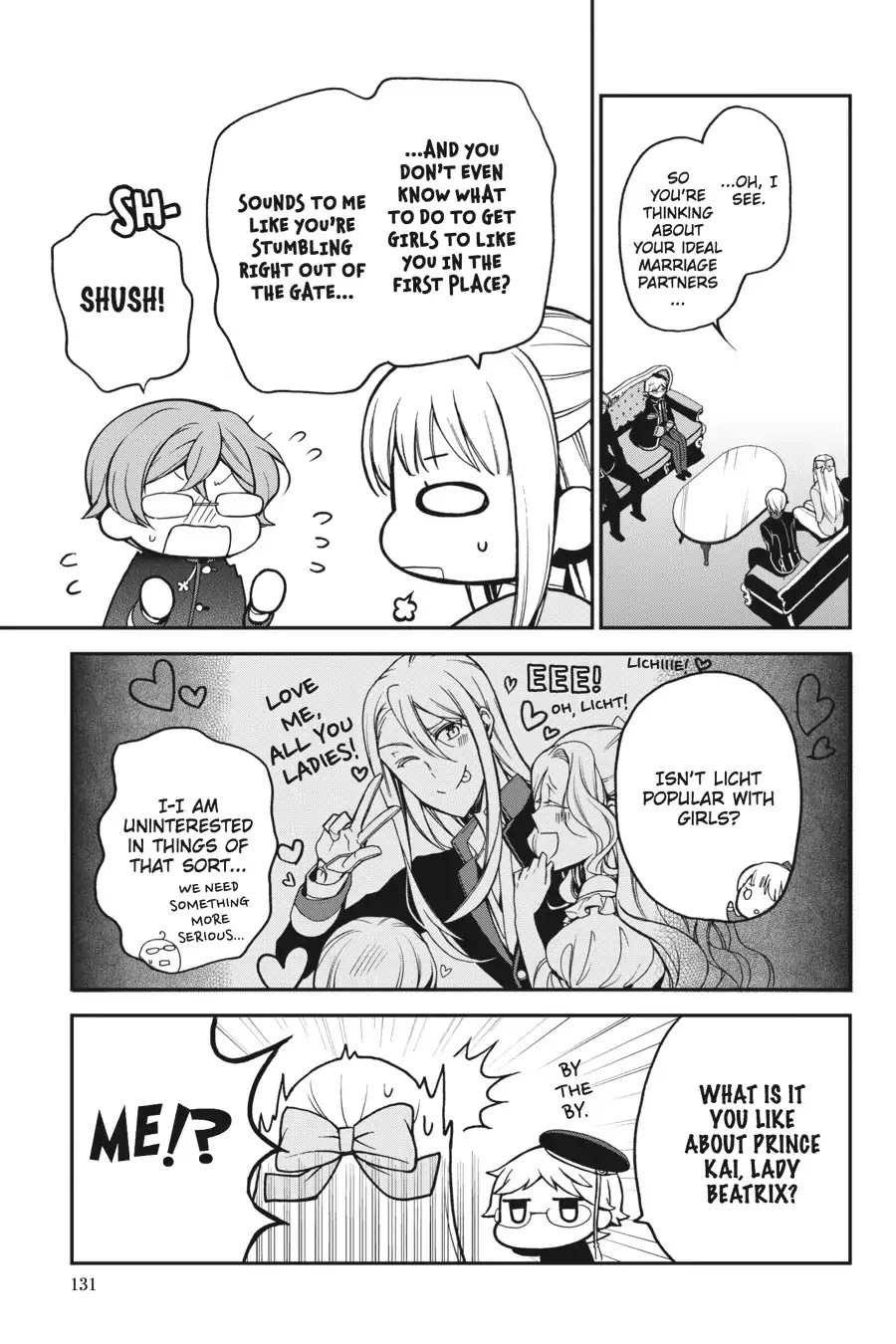 Oushitsu Kyoushi Haine Chapter 64 page 11 - Chapter 64: My Ideal Princess!