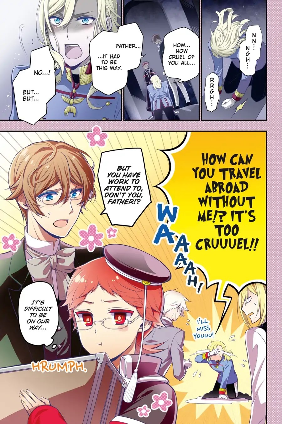 Oushitsu Kyoushi Haine Chapter 68 page 1 - Chapter 68: The Princes Take a Trip!