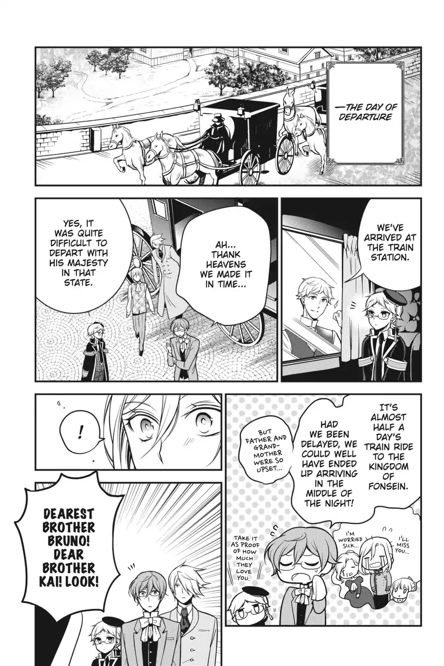 Oushitsu Kyoushi Haine Chapter 68 page 10 - Chapter 68: The Princes Take a Trip!