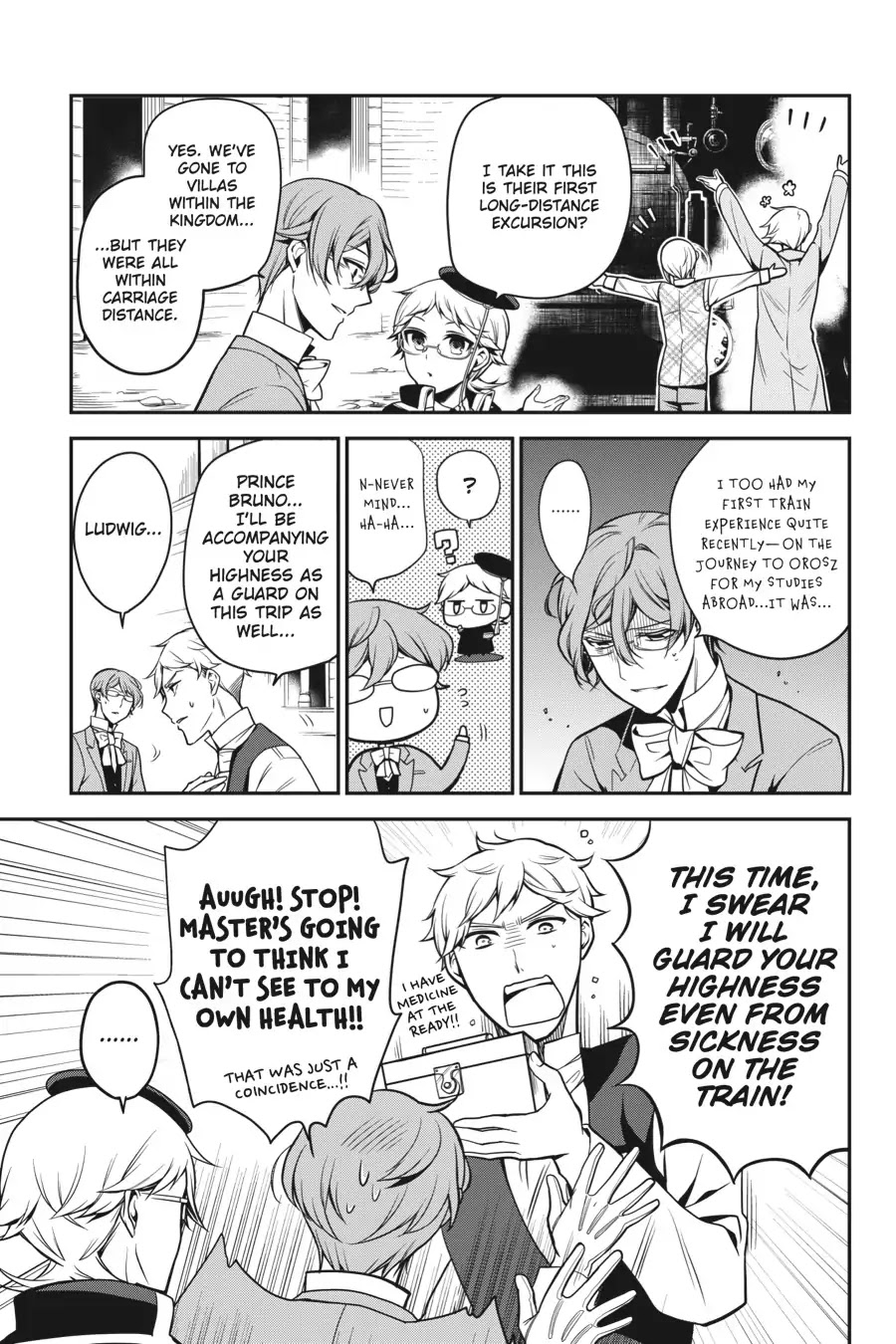 Oushitsu Kyoushi Haine Chapter 68 page 12 - Chapter 68: The Princes Take a Trip!