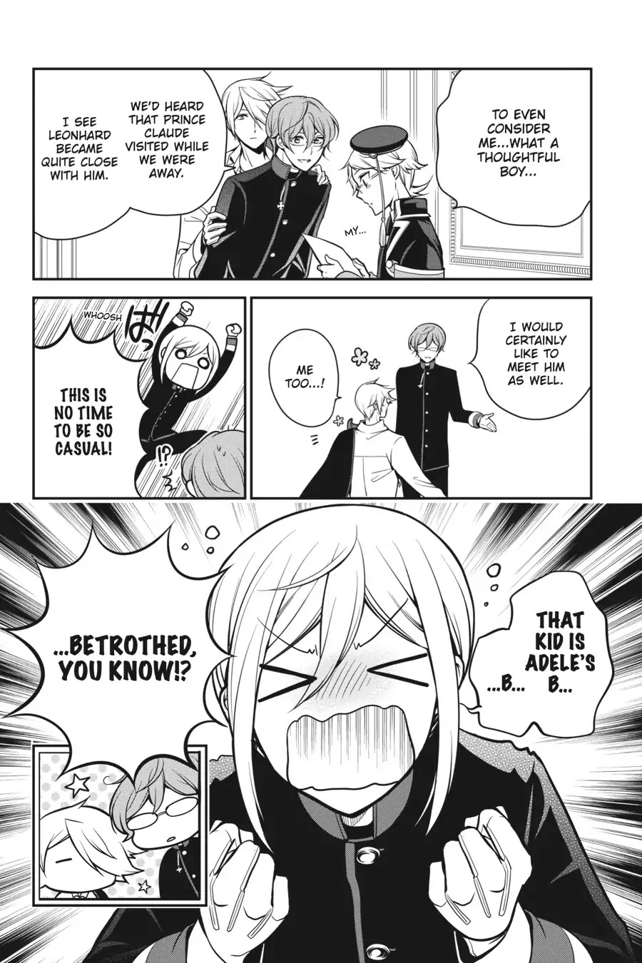 Oushitsu Kyoushi Haine Chapter 68 page 5 - Chapter 68: The Princes Take a Trip!