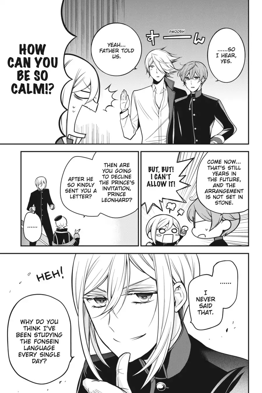 Oushitsu Kyoushi Haine Chapter 68 page 6 - Chapter 68: The Princes Take a Trip!